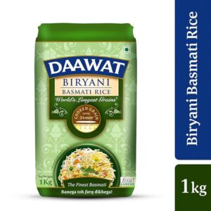 Daawat Biryani, World’s Longest Grain, Aged Basmati Rice, 1 Kg