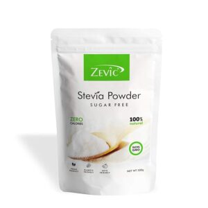 Zevic Stevia Sugar Free Powder | Zero Calories Stevia Powder | Vegan & Keto | 100% Natural Sweetener Powder | Sugar Substitute Natural | Diabetic Friendly – 500g