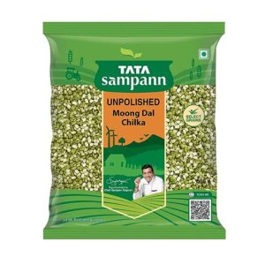 Tata Sampann Unpolished Moong Dal (Chilka), 500g