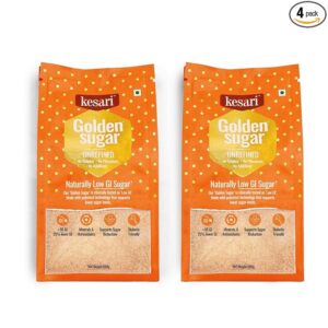 Kesari Golden Sugar Naturally Low GI Sugar | No Chemicals, White sugar 500 G